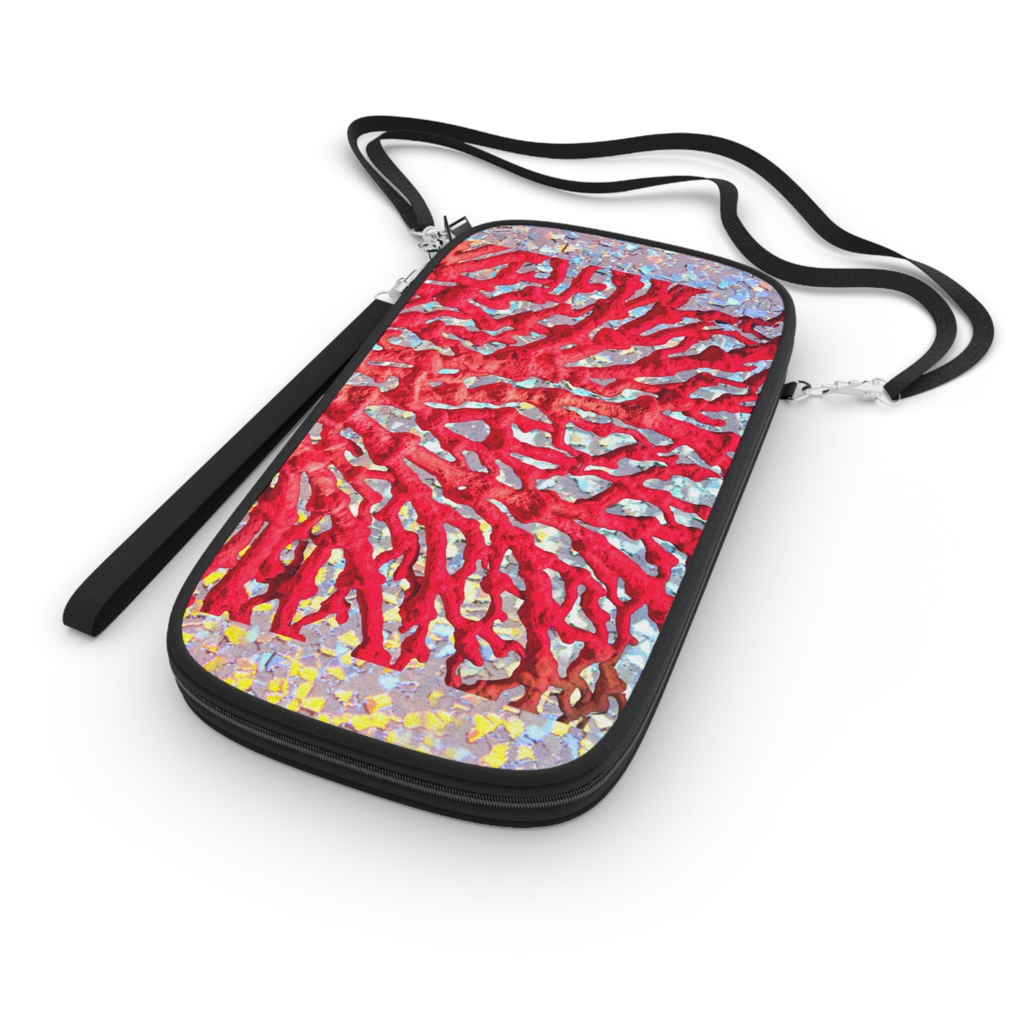 Passport Wallet – Perfect for Travelers & Adventurers / Disco Red Coral