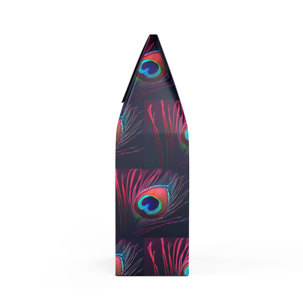 Midnight Surf Blend™ (Medium-Dark Roast) Specialty Grade Craft Coffee / Peacock Eye Feather, Magenta