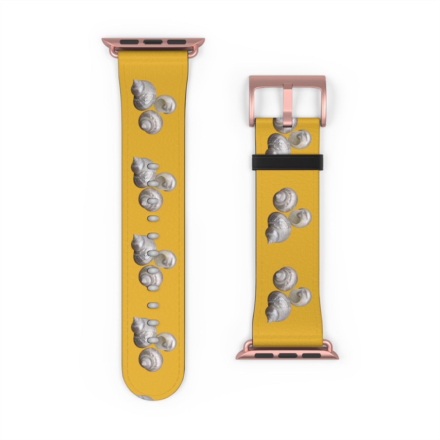 Apple Watch Band - Nautilus Shell Trio, yellow