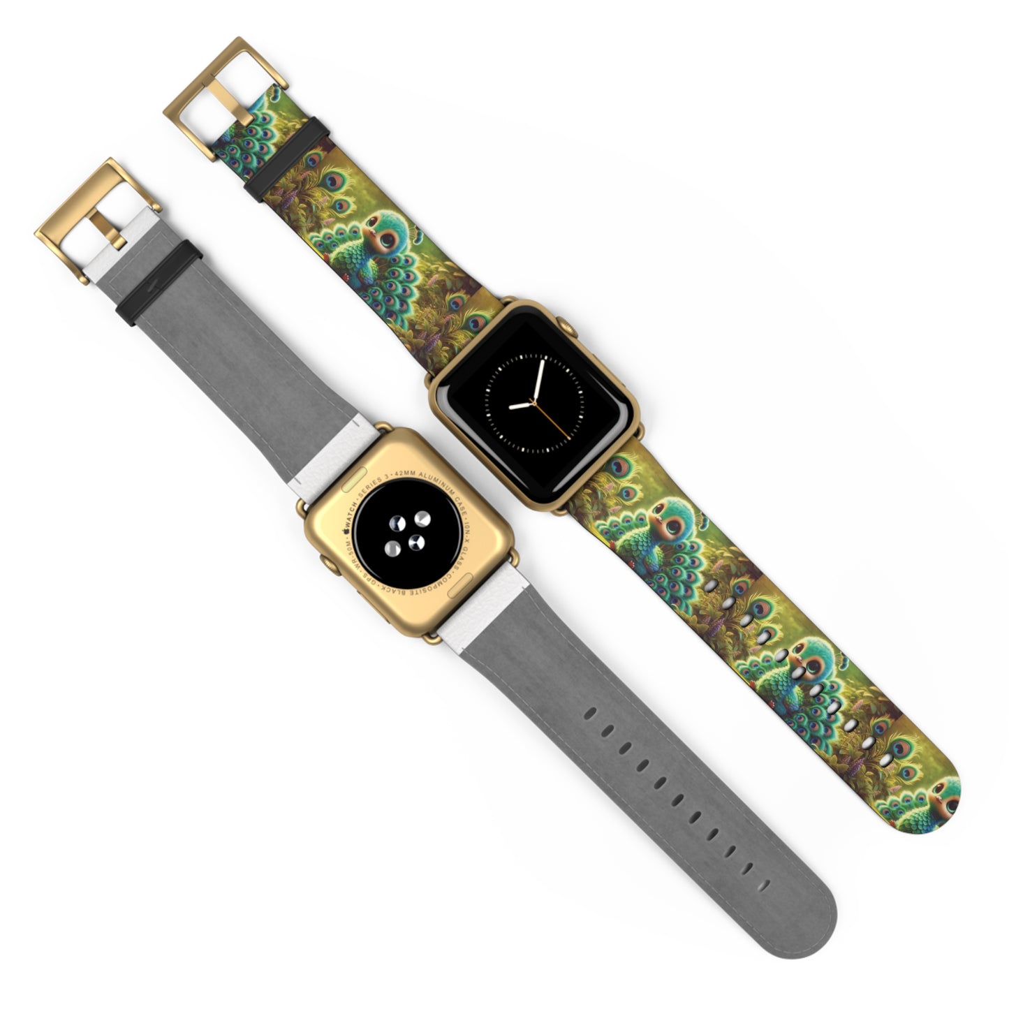 Apple Watch Band - Tropical Baby Peacock