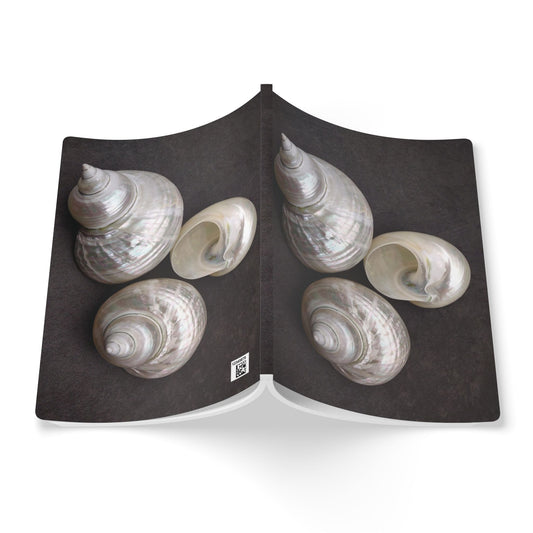 Softcover Journal (with Inside Prints) - White Nautilus Trio