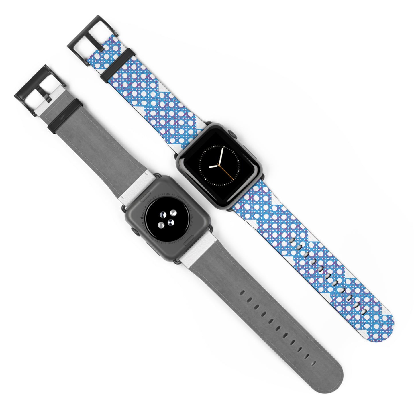 Apple Watch Band - Turquoise Beach Chair Wicker