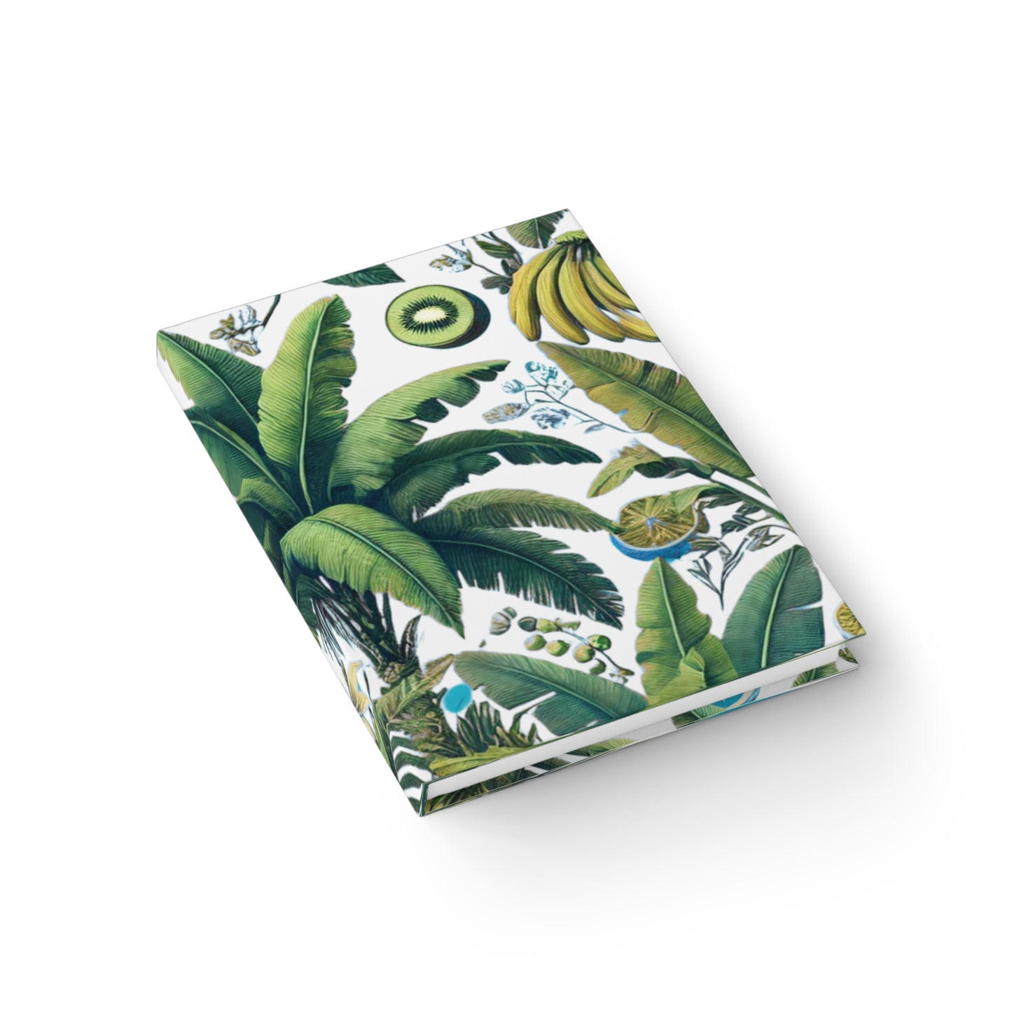 Tropical Fruit/White Journal - 5" x 7"