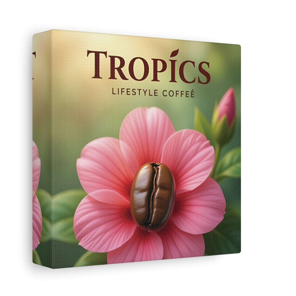 Tropical Matte Canvas ~ Coffee Bloom
