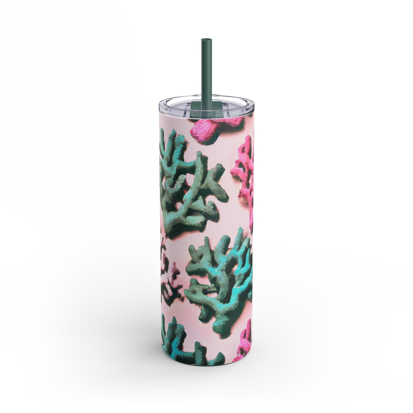 20oz Matte Tumbler, 7 Colors - Stylish Travel Cup - Corals Pink
