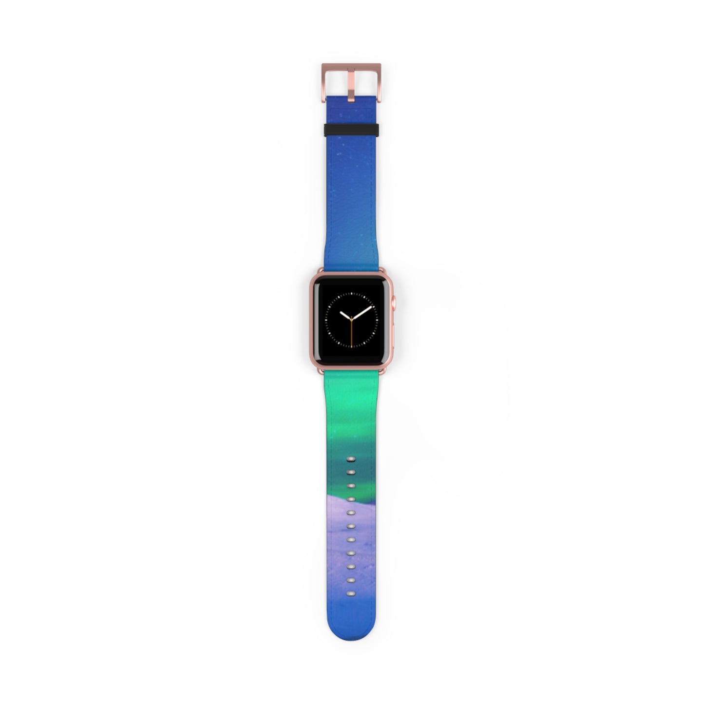 Apple Watch Band - Cold Ocean Lights, Peacock