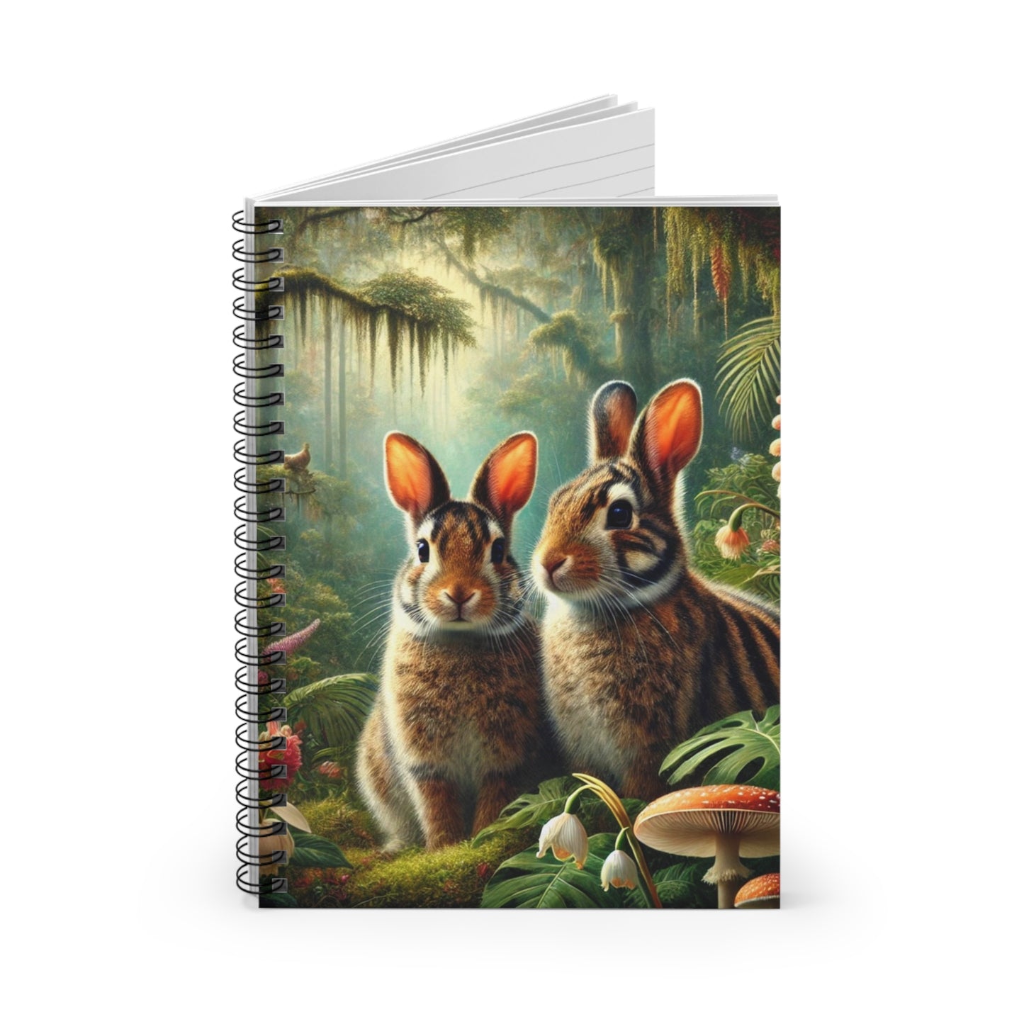 Spiral Notebook - Tropical Sumatran Rabbits