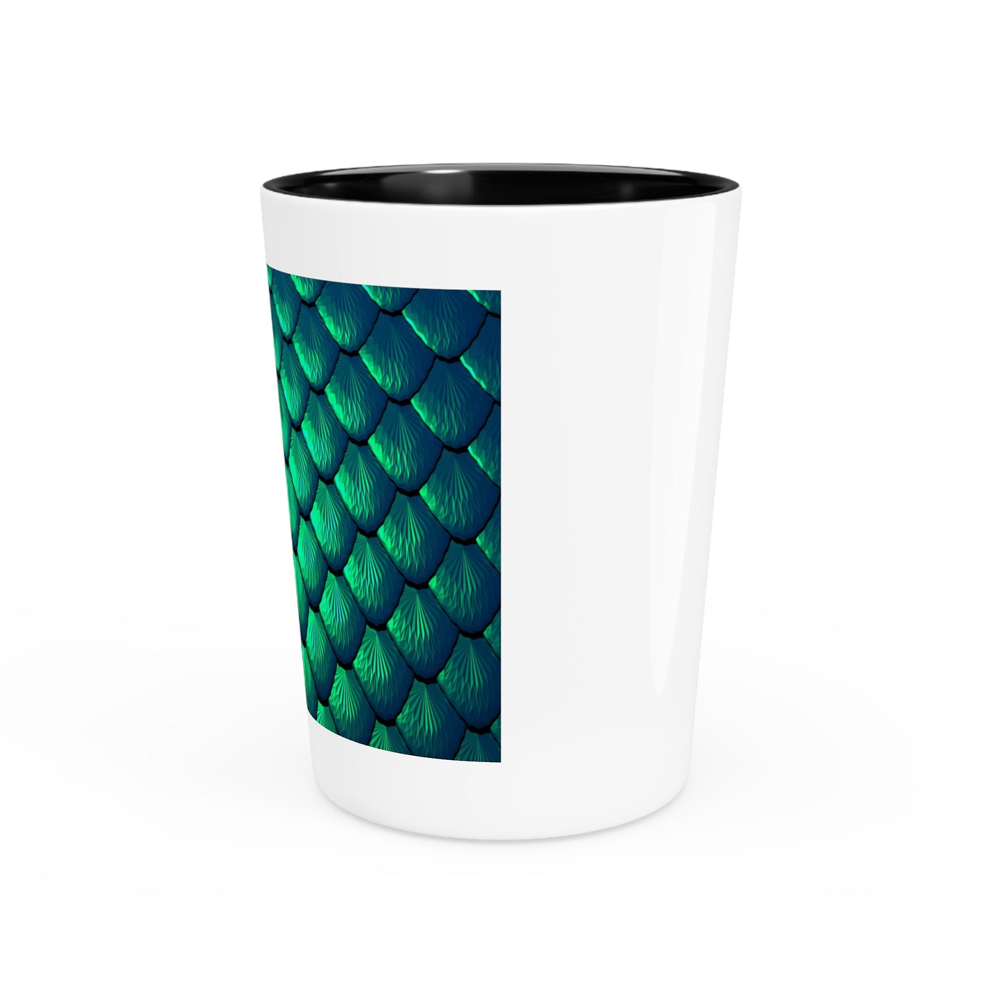 Ceramic Shot Glass - Pretty Mermaid Tail