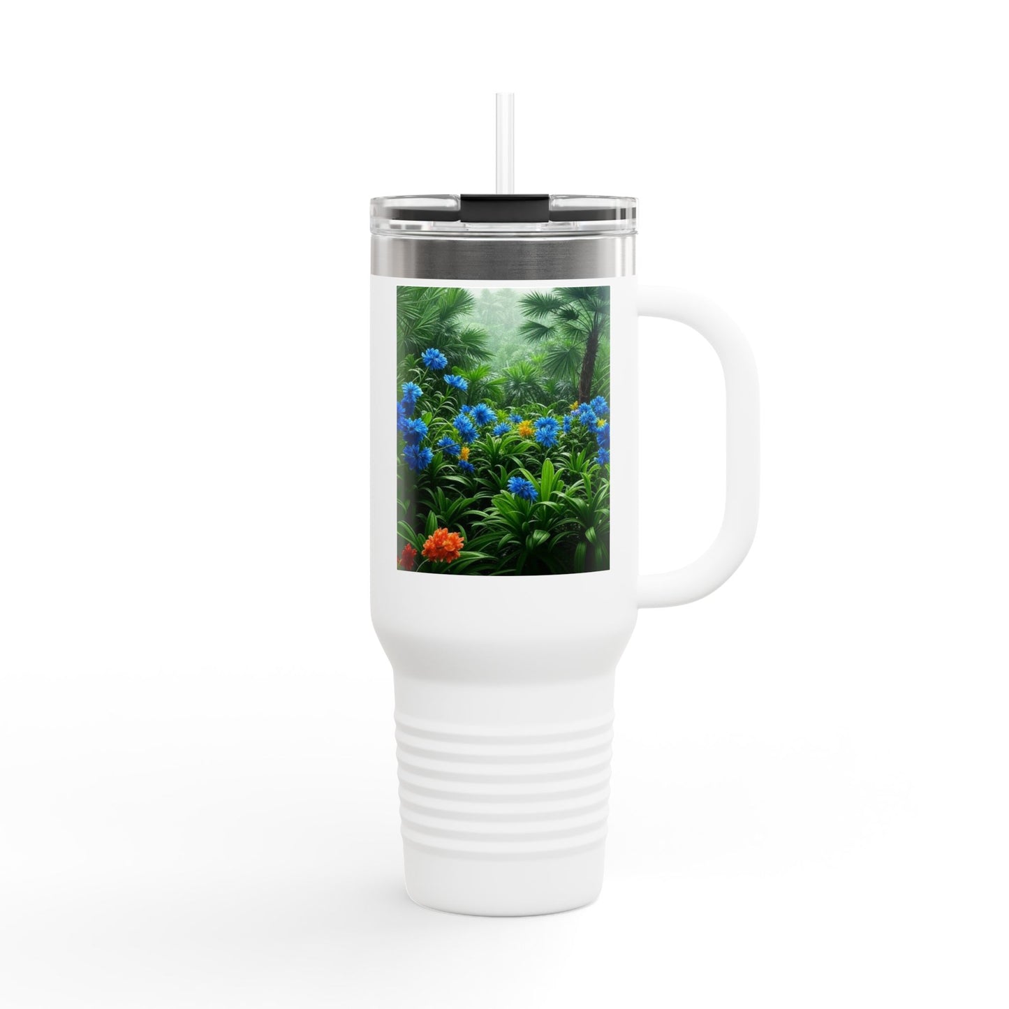 After the Rainforest Rain Insulated Travel Mug - 40oz - Perfect for Outdoor Adventures