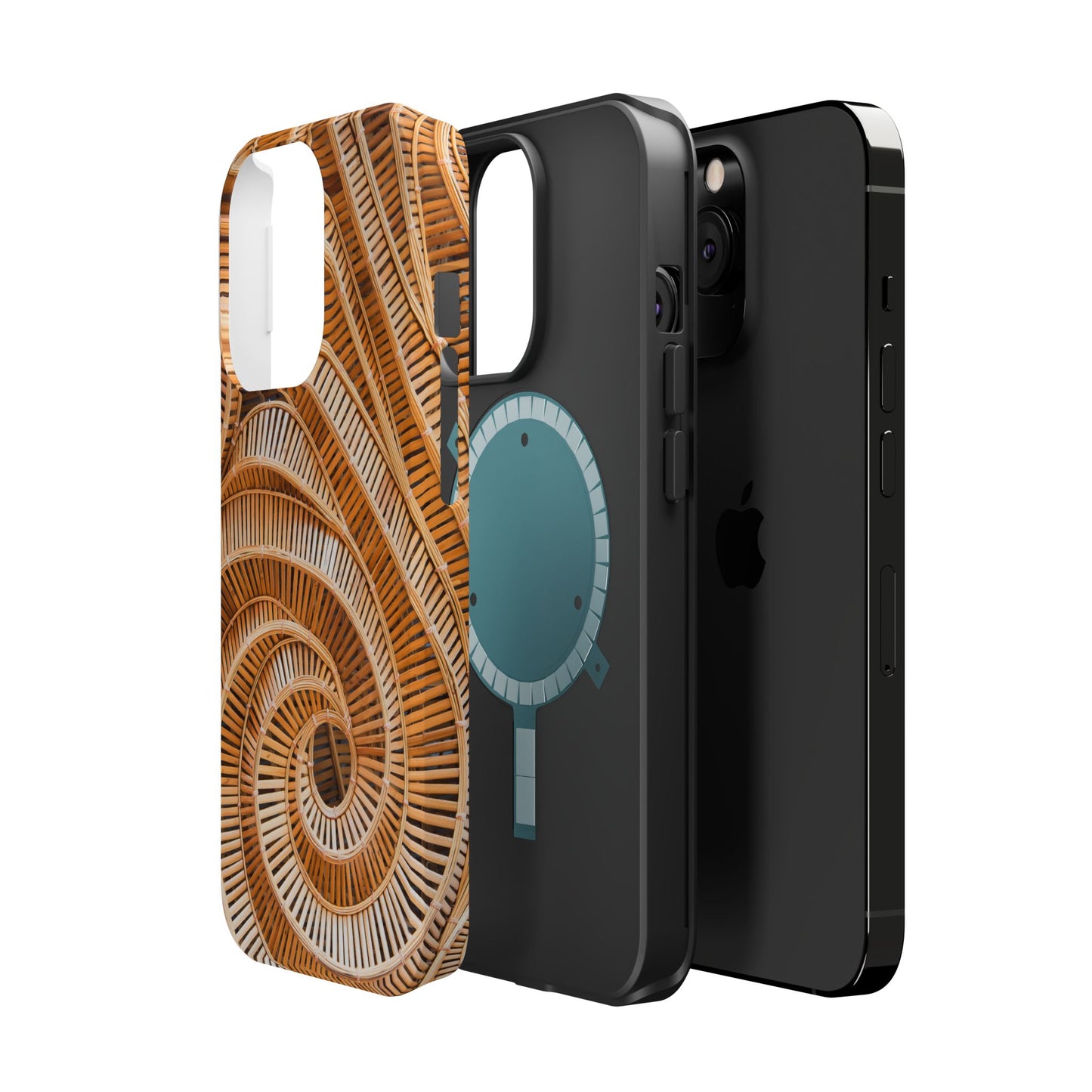 Magnetic Tough Cases, Natural Bamboo Spiral, Various Models