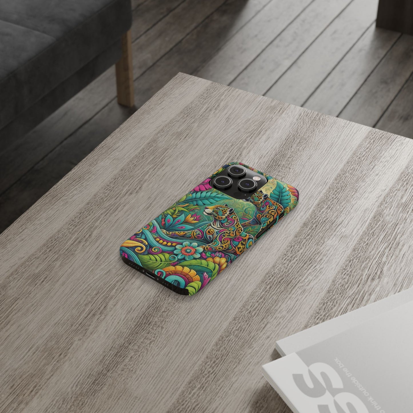 Slim Phone Cases - Jaguar Pop