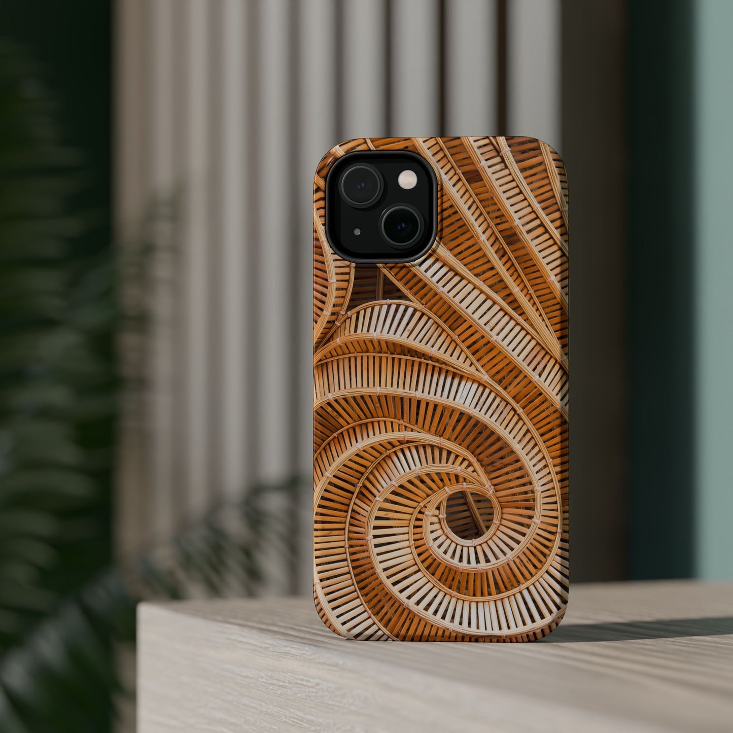 Magnetic Tough Cases, Natural Bamboo Spiral, Various Models