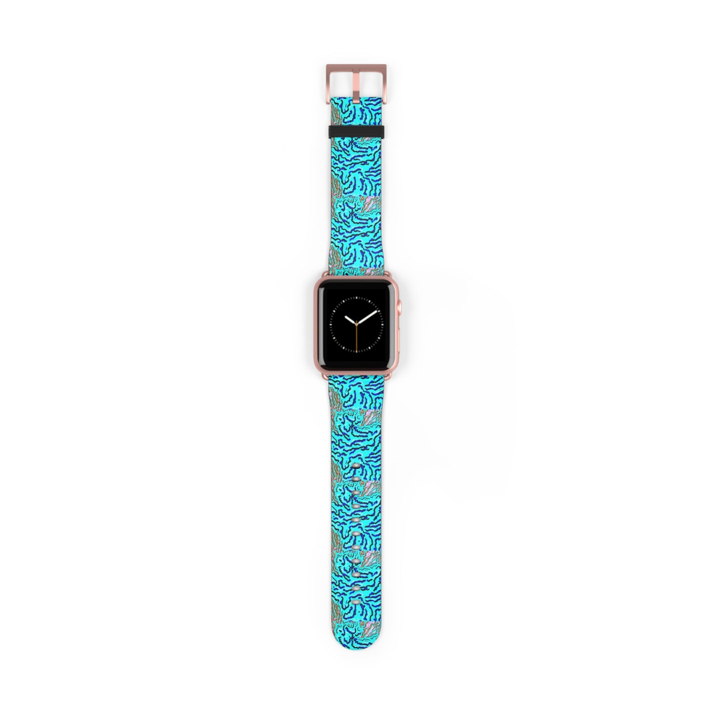Apple Watch Band - Coastal Wild Coral, Turquoise