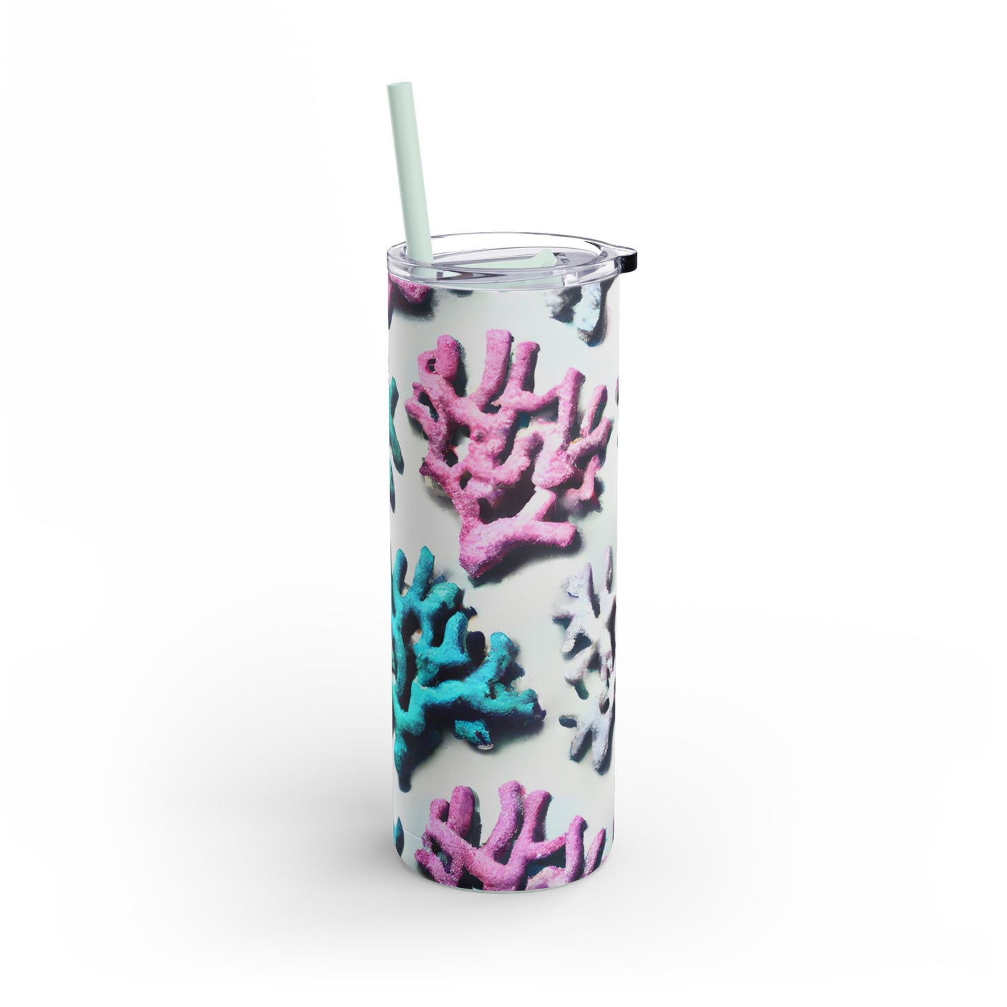 20oz Matte Tumbler, 7 Colors - Stylish Travel Cup - Corals Pastels