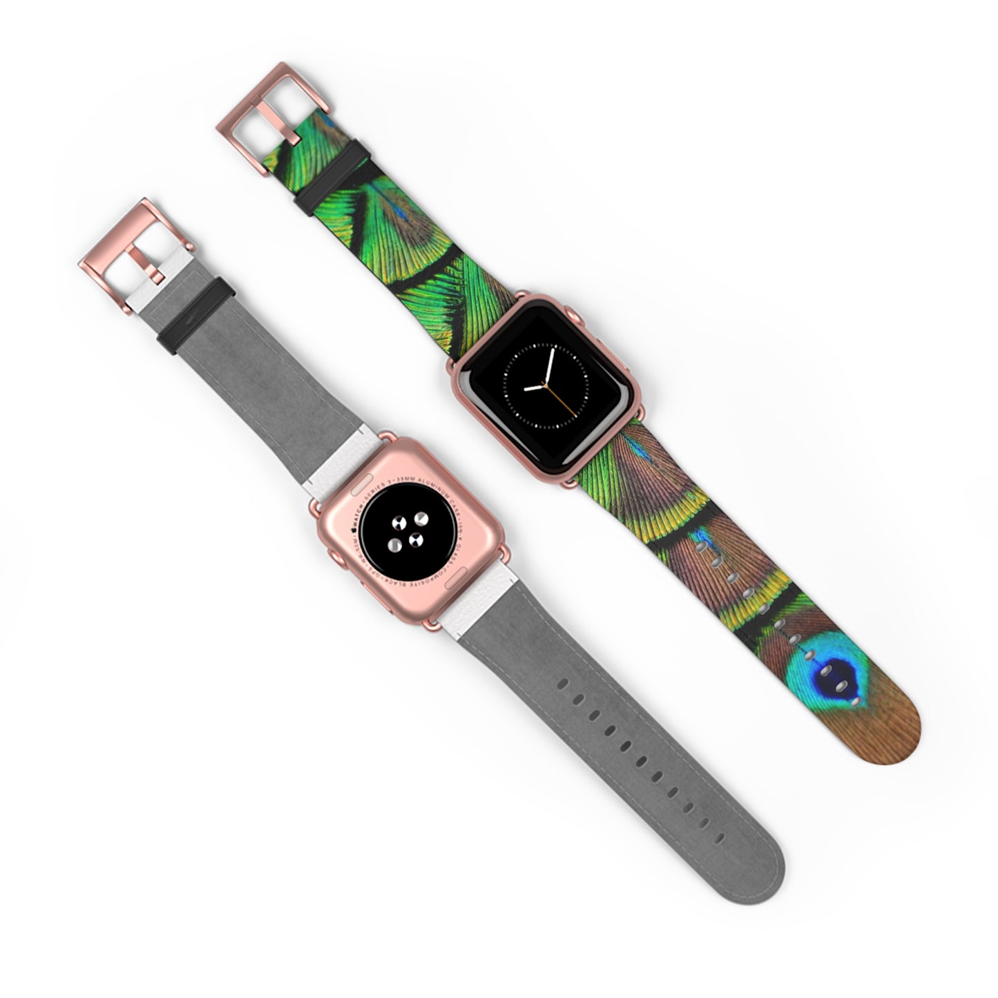 Apple Watch Band - Peacock Feather Party