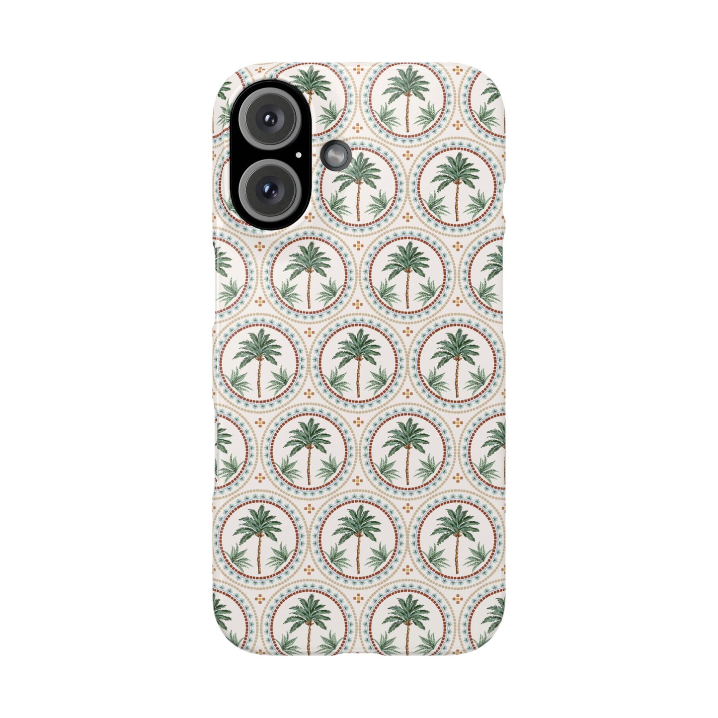 Slim Phone Cases - Mosaic Palm Tree