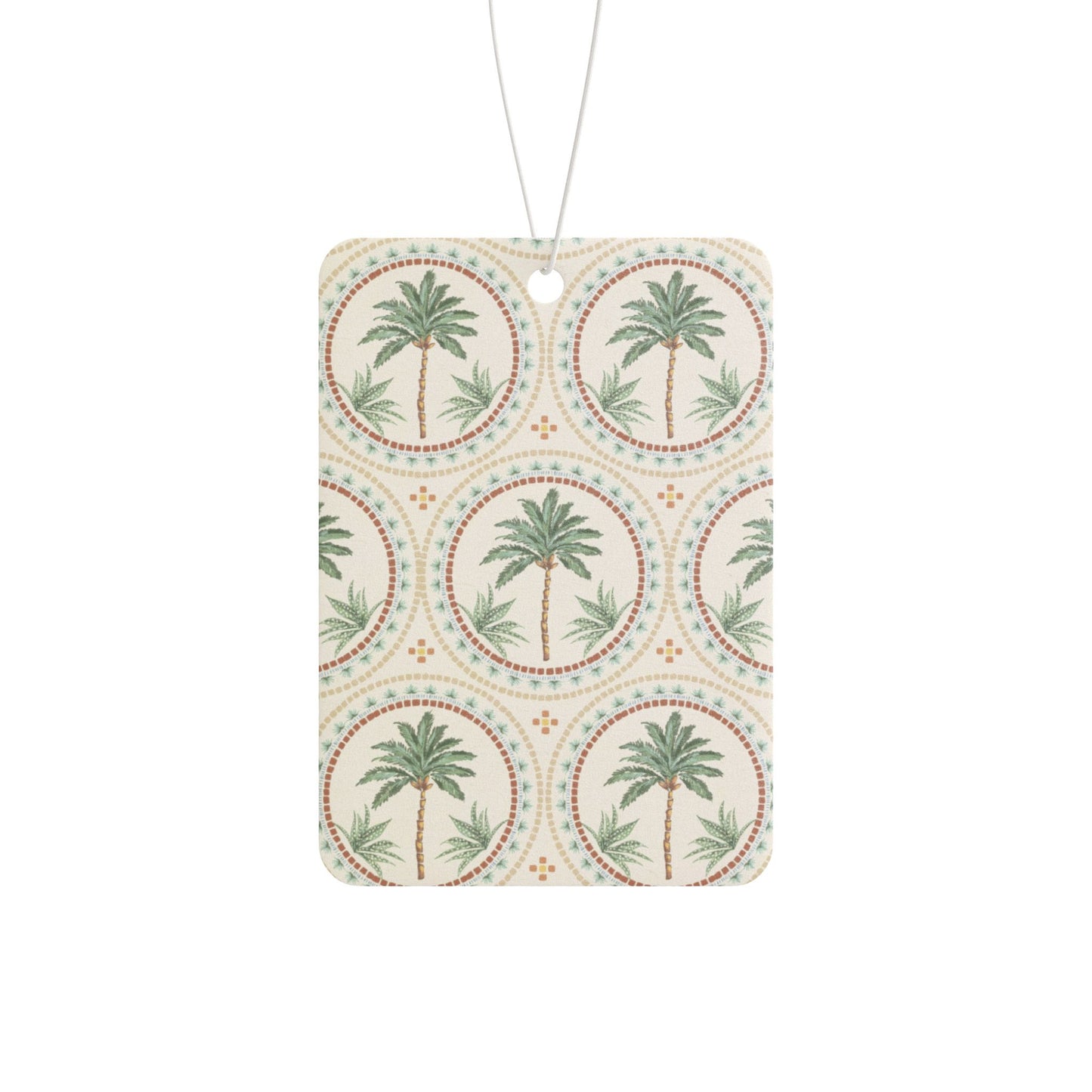 Car Air Freshener - Mosaic Palm Tree