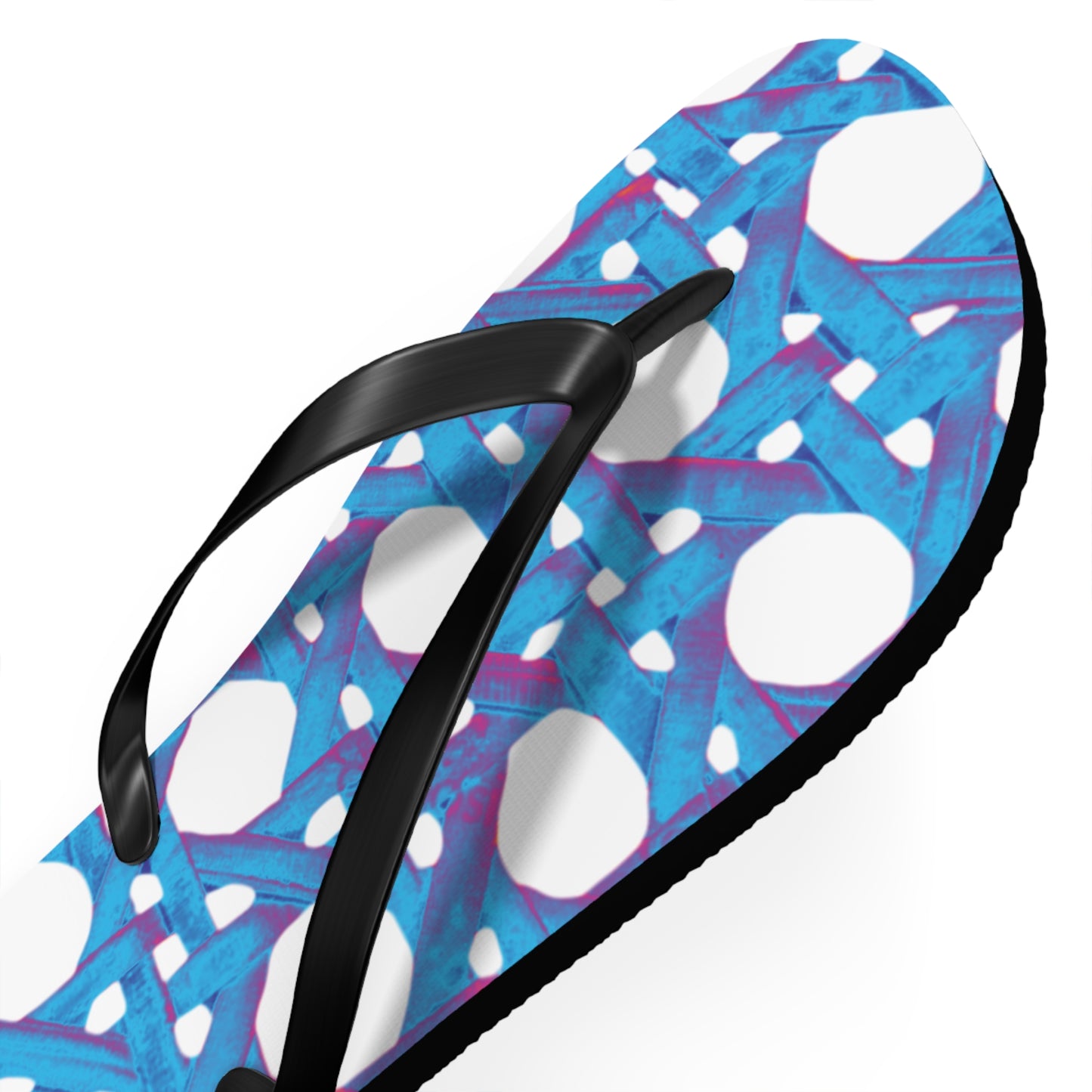 Flip Flops - Beach Chair Wicker, Amethyst