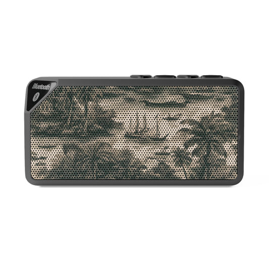 Jabba Bluetooth Speaker - Tropical Toile #1, black
