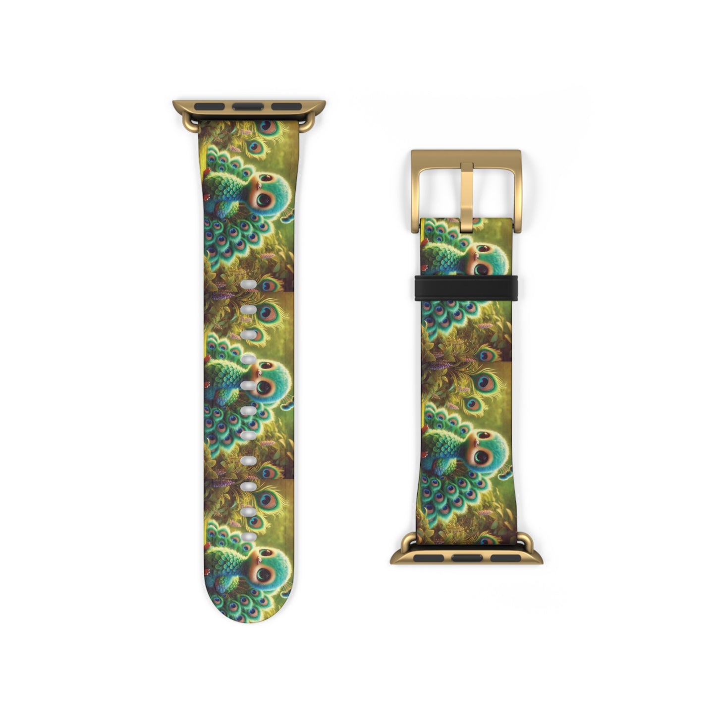 Apple Watch Band - Tropical Baby Peacock