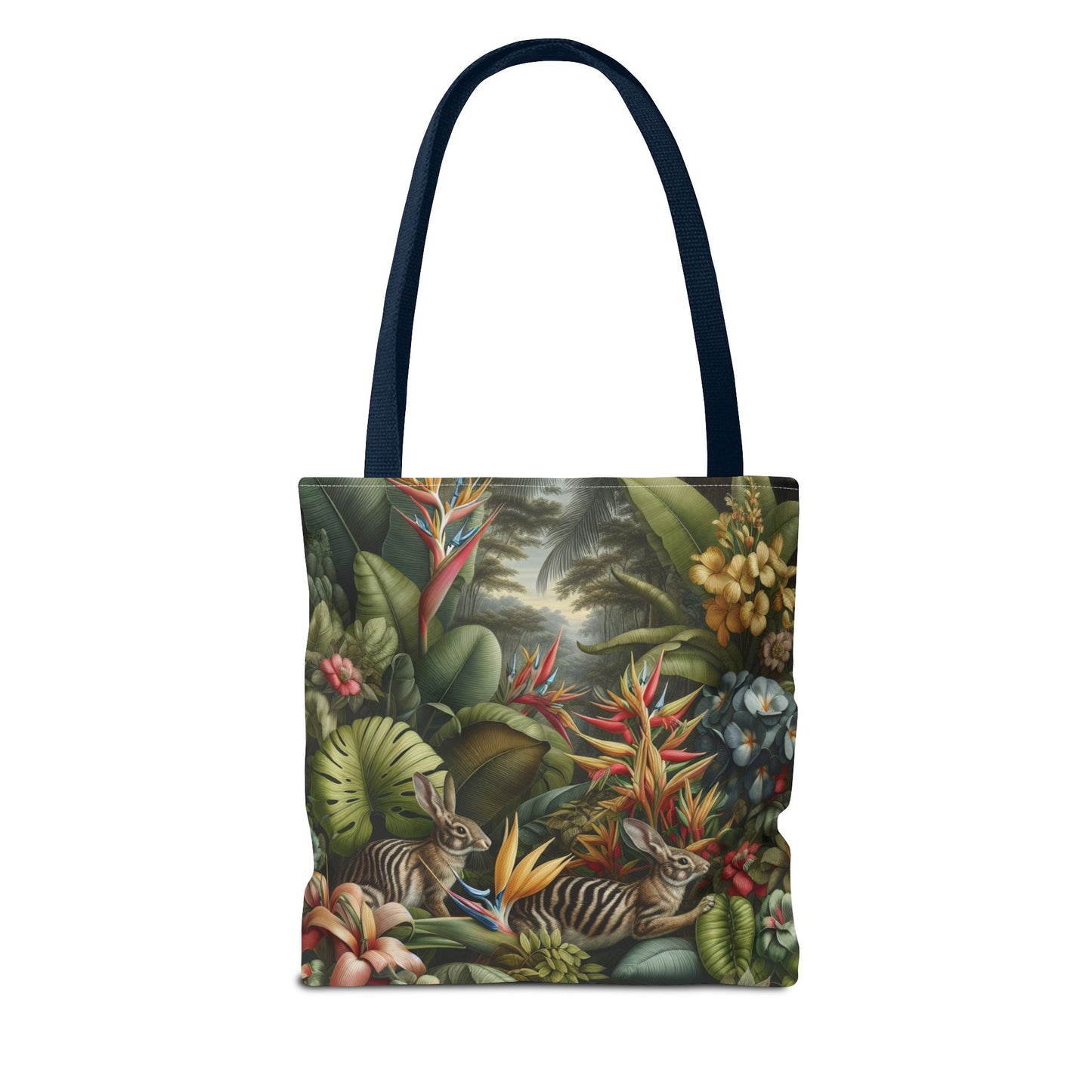 Rainforest Rabbit Outing Tote Bag - 3 Sizes