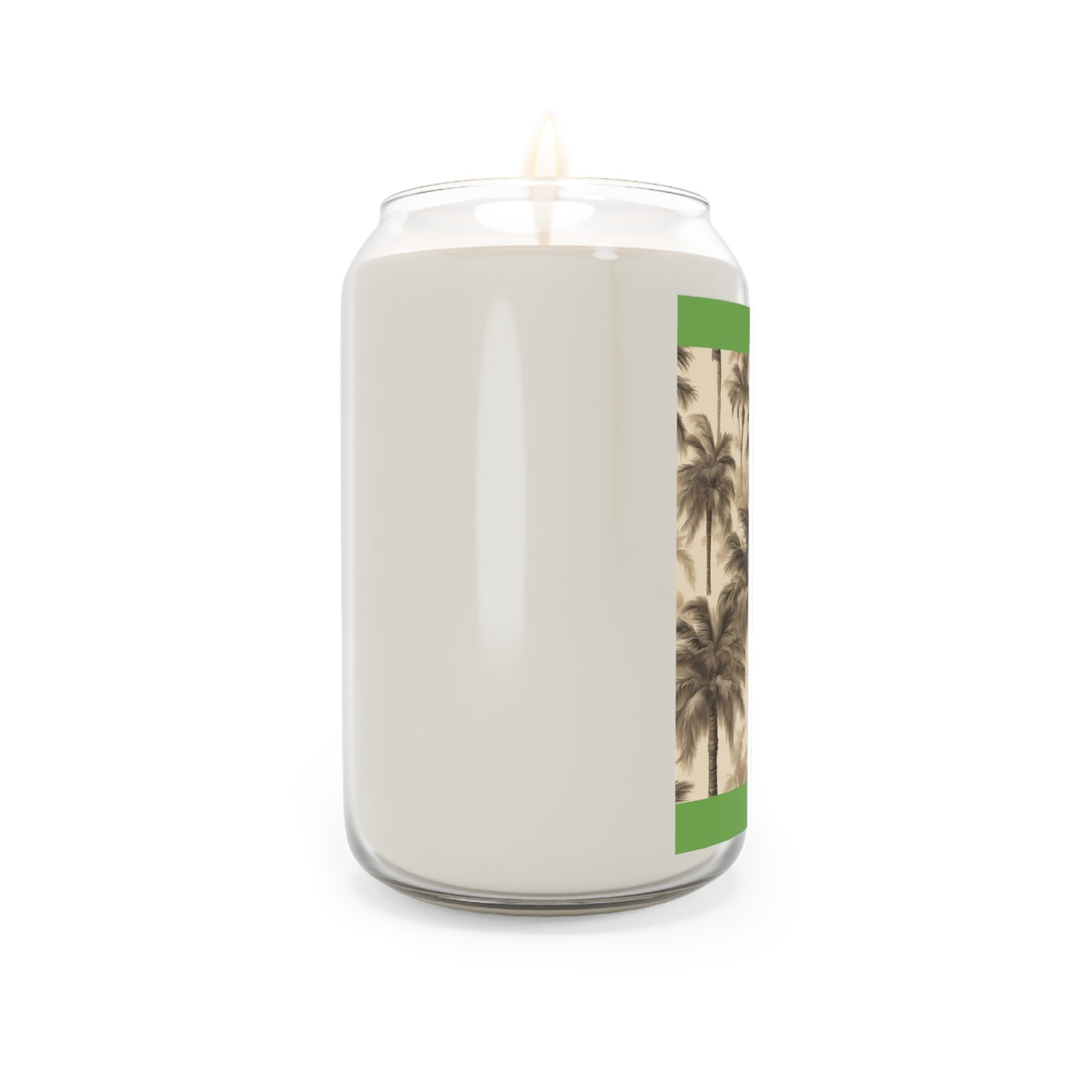 Scented Candle, 13.75oz - Lisa's Fluffy Palms, green