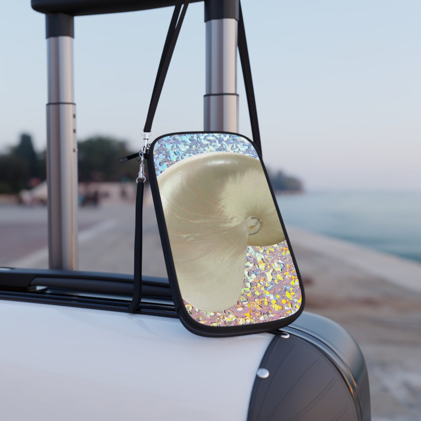 Passport Wallet – Perfect for Travelers & Adventurers / Disco Nautilus Shell