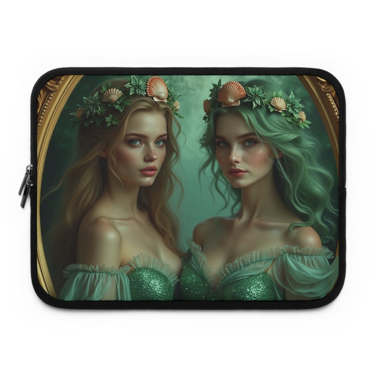 Tropical Laptop Sleeve, 5 Sizes - Perfect for Beach Lovers & Students / Mermaid Princesses