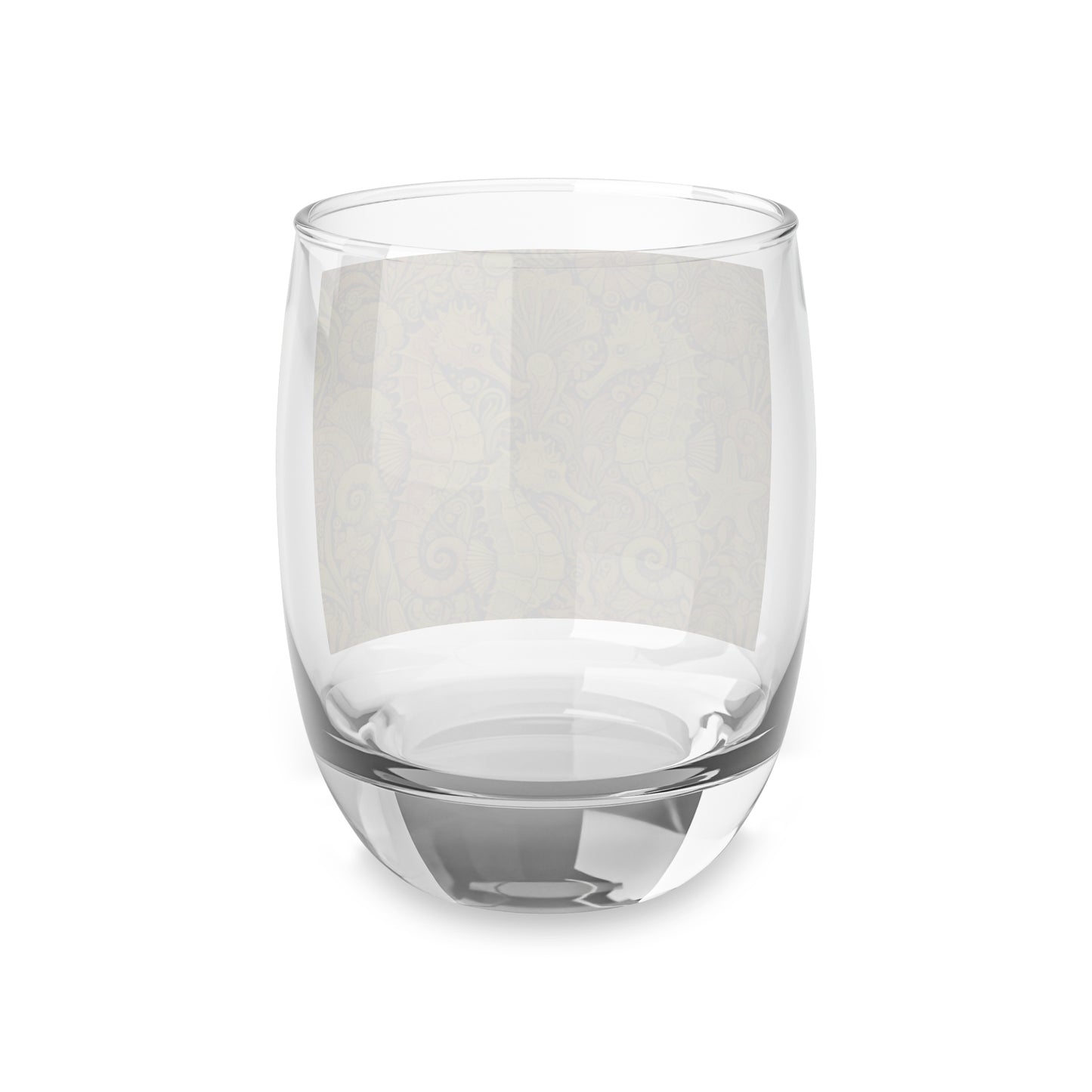 Whiskey Glass, Seahorse Trio/Yellow