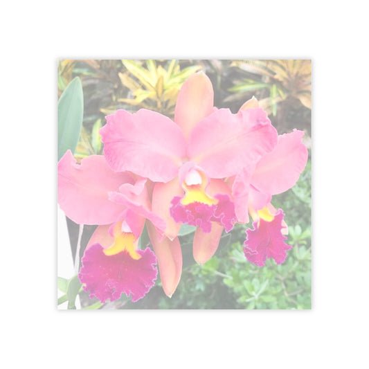 Post-it® Note Pads - Rachel's Pink Orchids