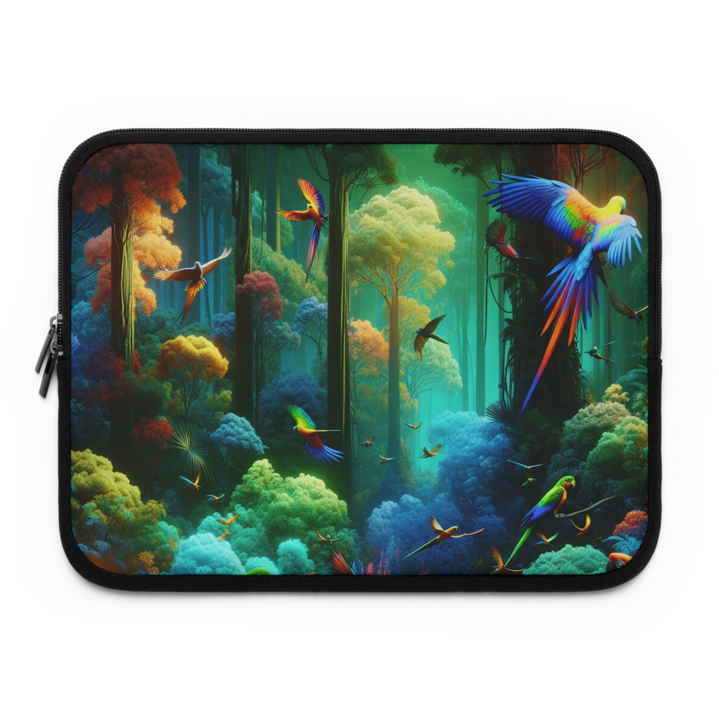 Tropical Laptop Sleeve, 5 Sizes - Perfect for Beach Lovers & Students / Flight School
