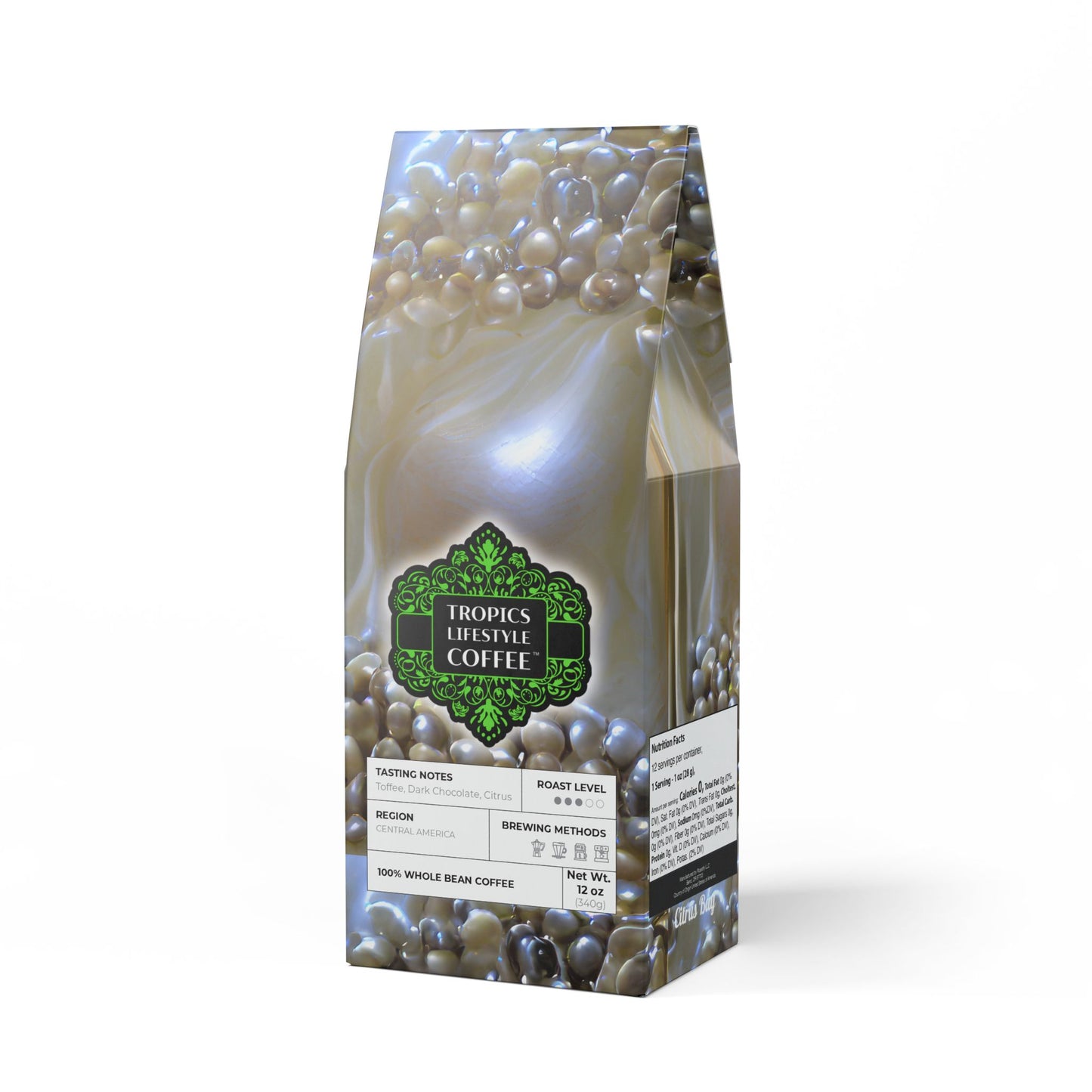 Citrus Bay Blend™ (Medium Roast) Specialty Grade Craft Coffee / Natural Pearls Dream