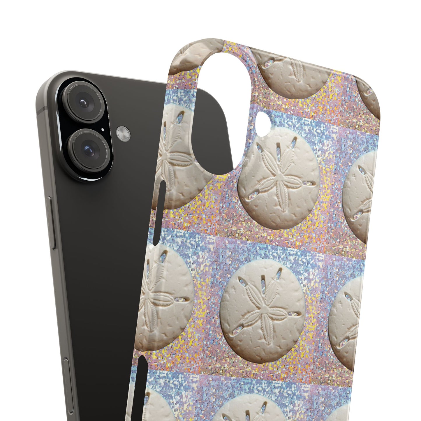 Slim Phone Cases - Disco Sand Dollar