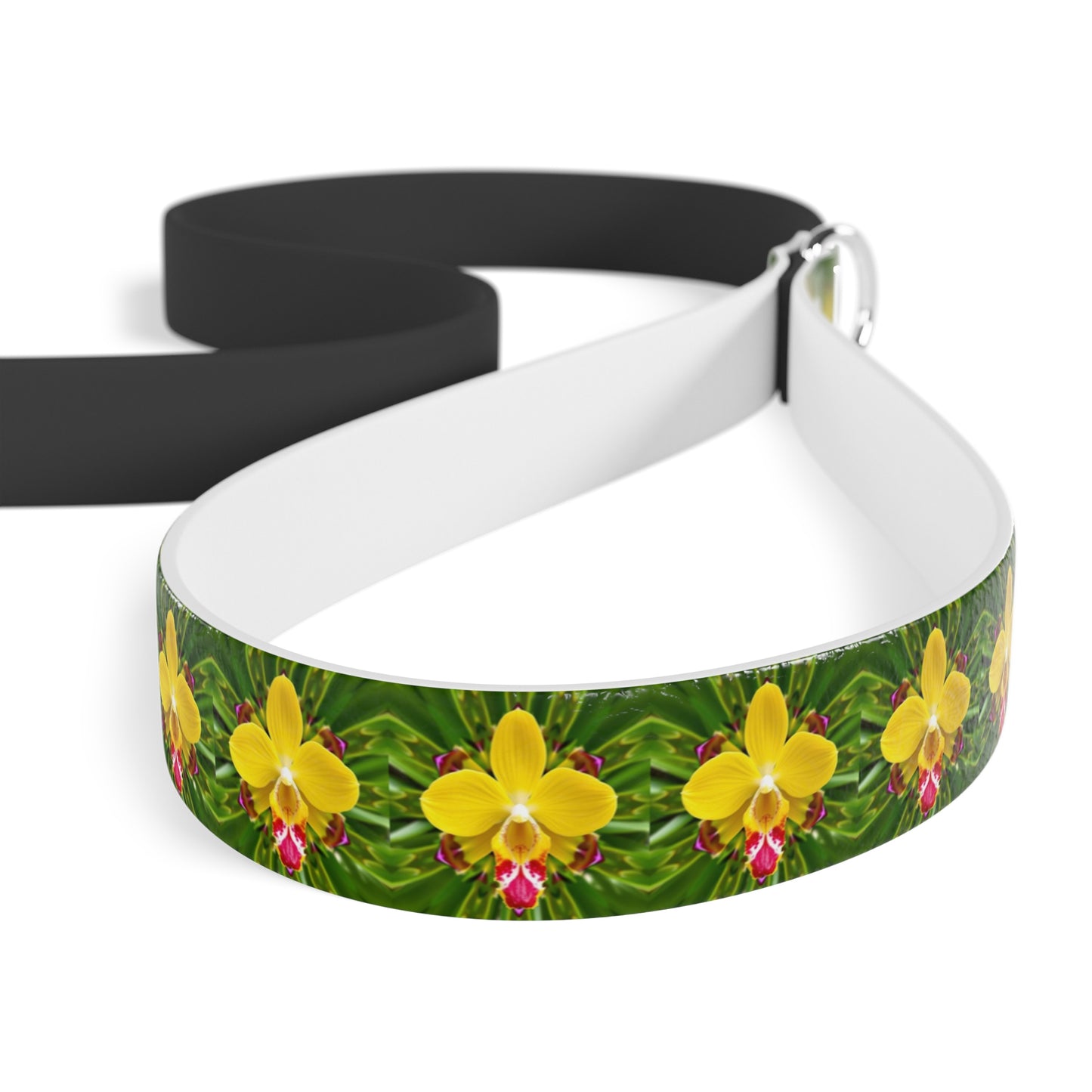 Leash - Yellow Orchid Kaleidoscope