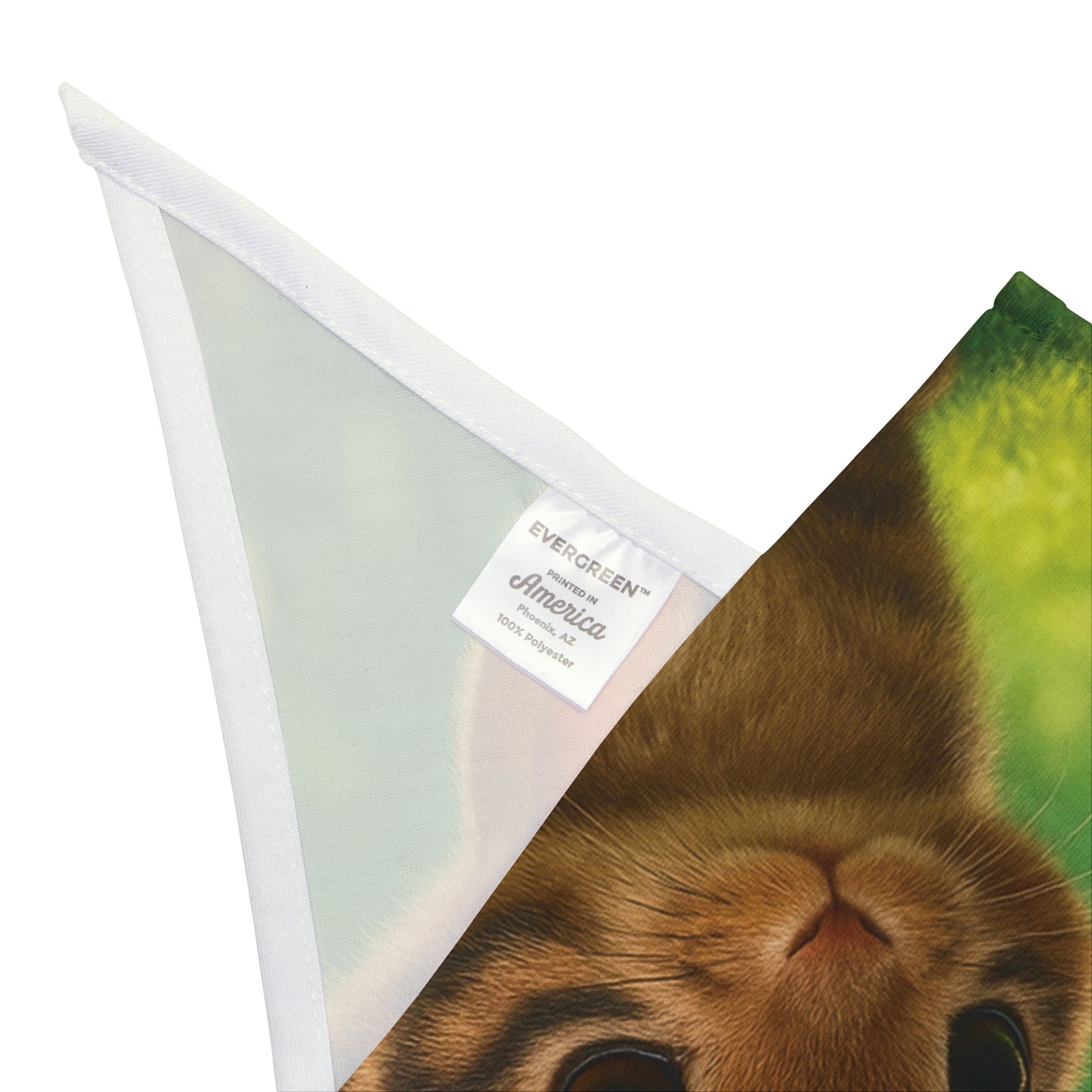 Tropical Baby Sumatran Rabbits Pet Bandana, 2 Sizes - Stylish accessory for dogs & cats