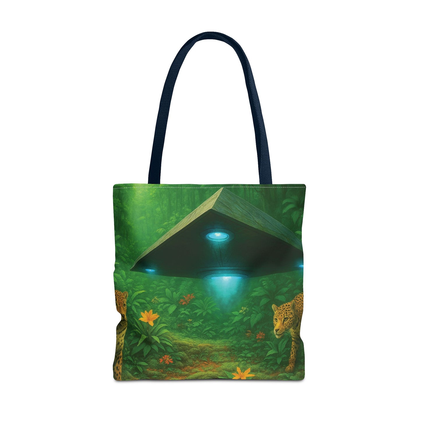 UFO and Jaguars Tote Bag - 3 Sizes
