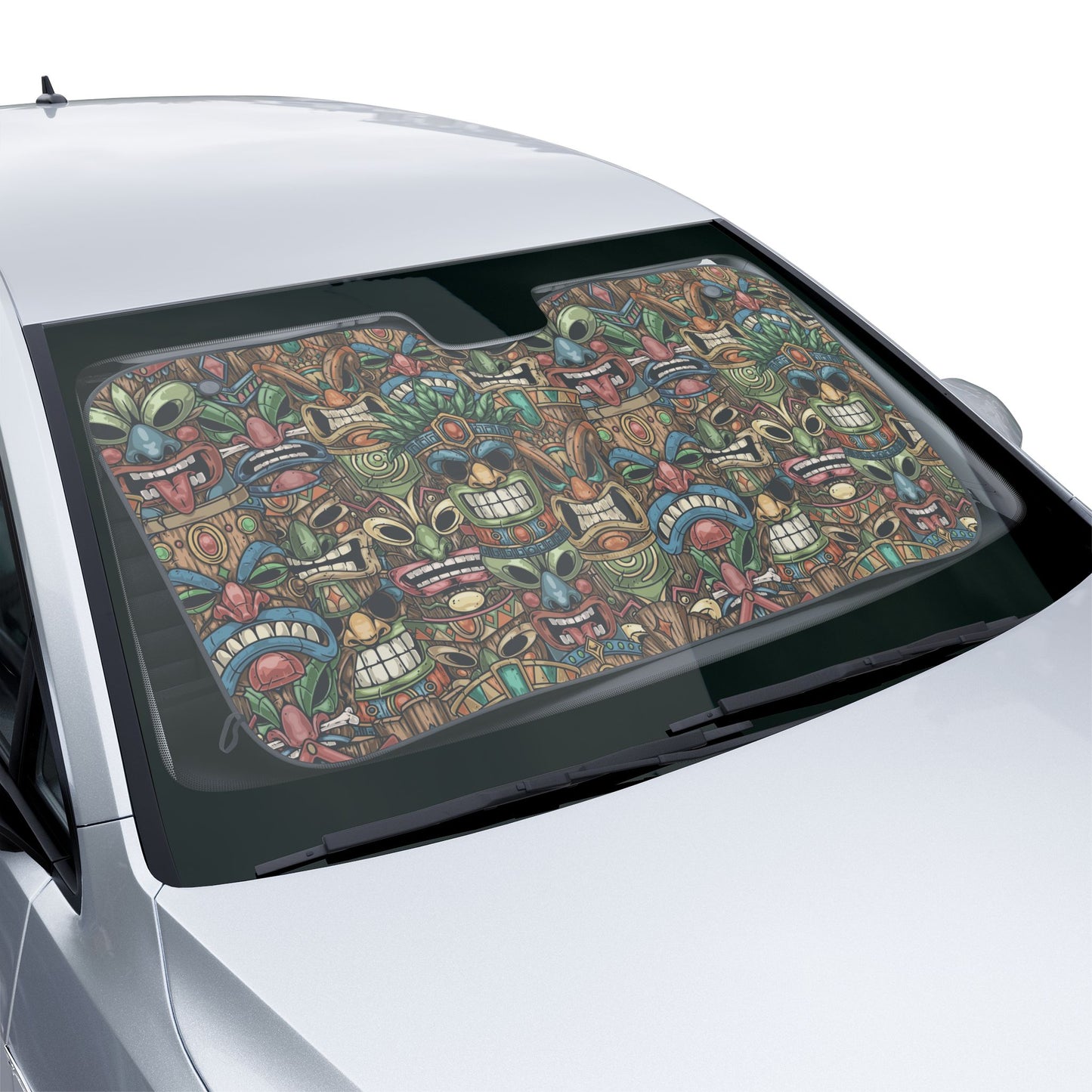 Tropical Car Sun Shades / Tiki Legends