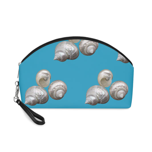 Makeup Bag - White Nautilus Trio