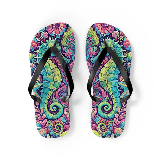 Flip Flops - Seahorses/Macro
