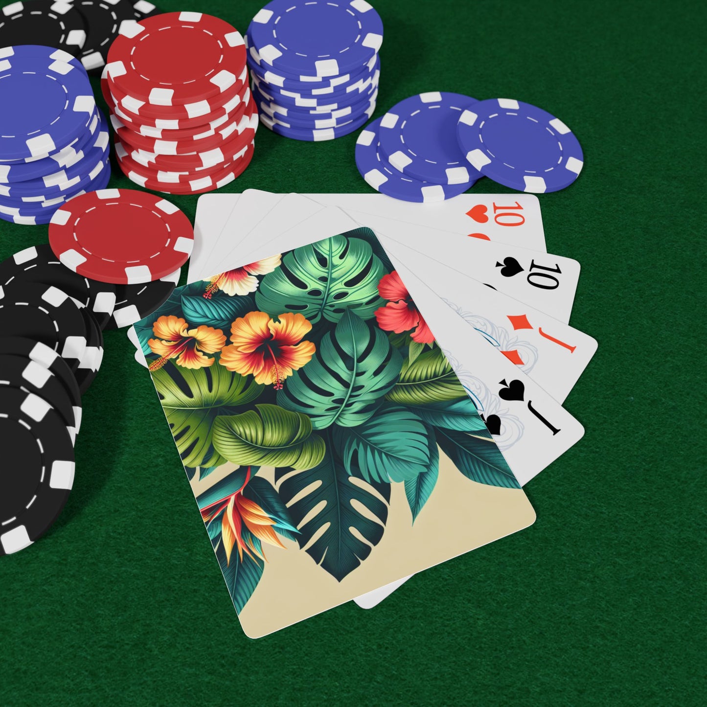 Poker Playing Cards -  Exotic Flora