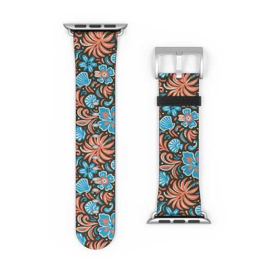 Apple Watch Band - Beach Dreams/Coral Blues