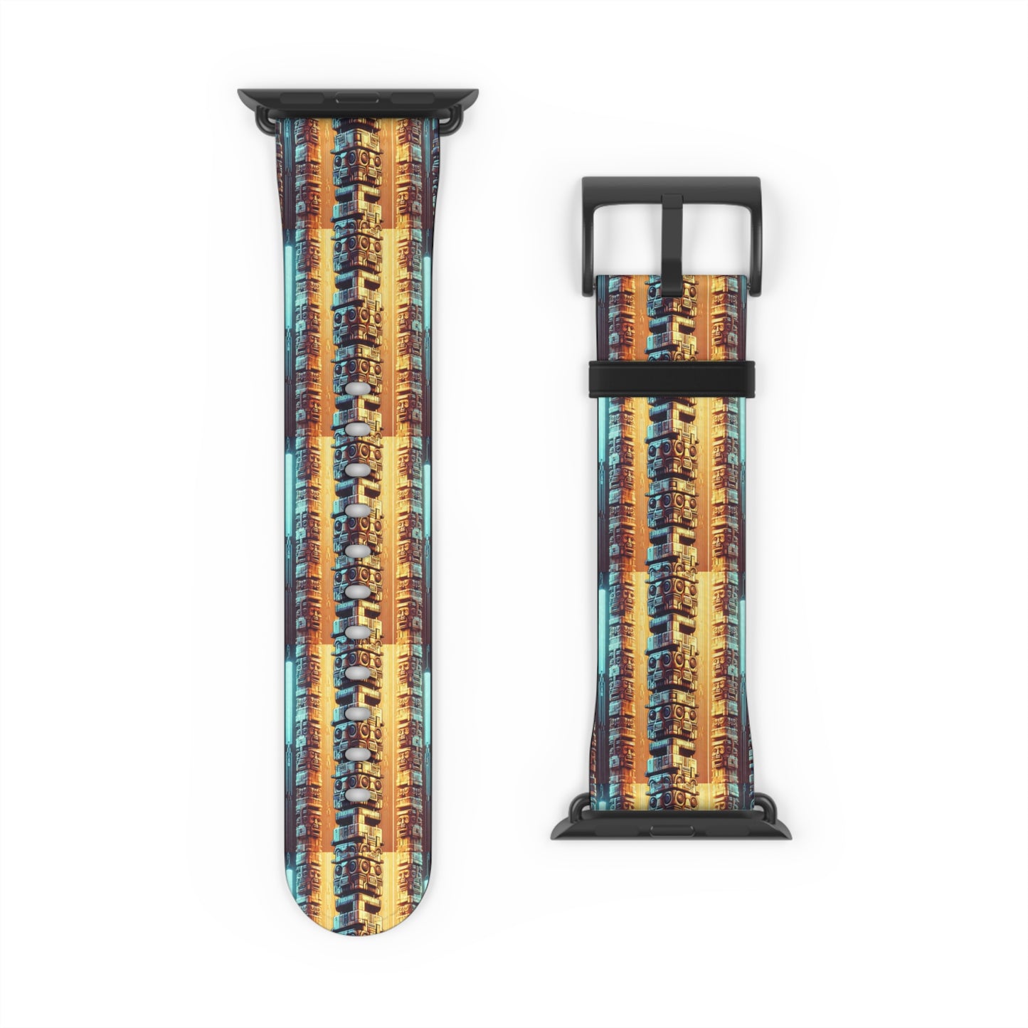 Apple Watch Band - Techno Tiki Totems
