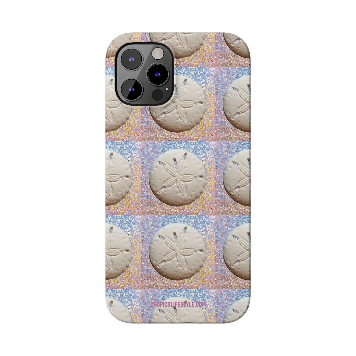 Slim Phone Cases - Disco Sand Dollar