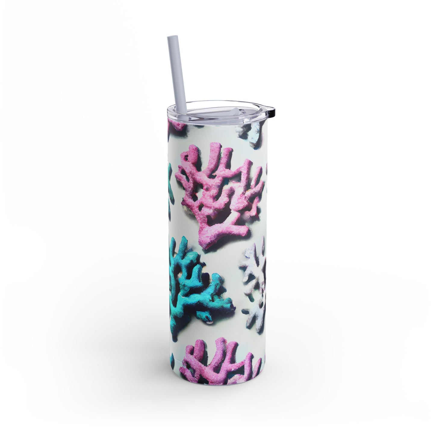 20oz Matte Tumbler, 7 Colors - Stylish Travel Cup - Corals Pastels