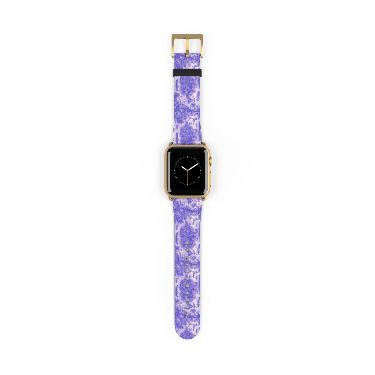 Apple Watch Band - Tropical Toile, purple