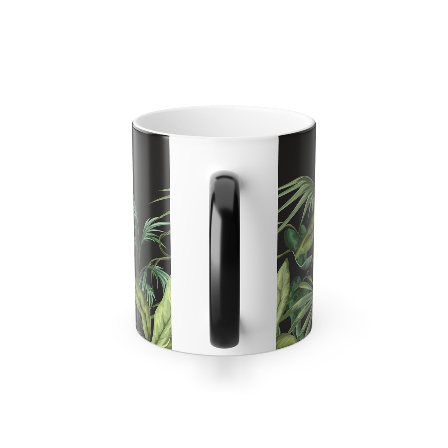 Color Morphing Mug, 11oz, Midnight Jungle