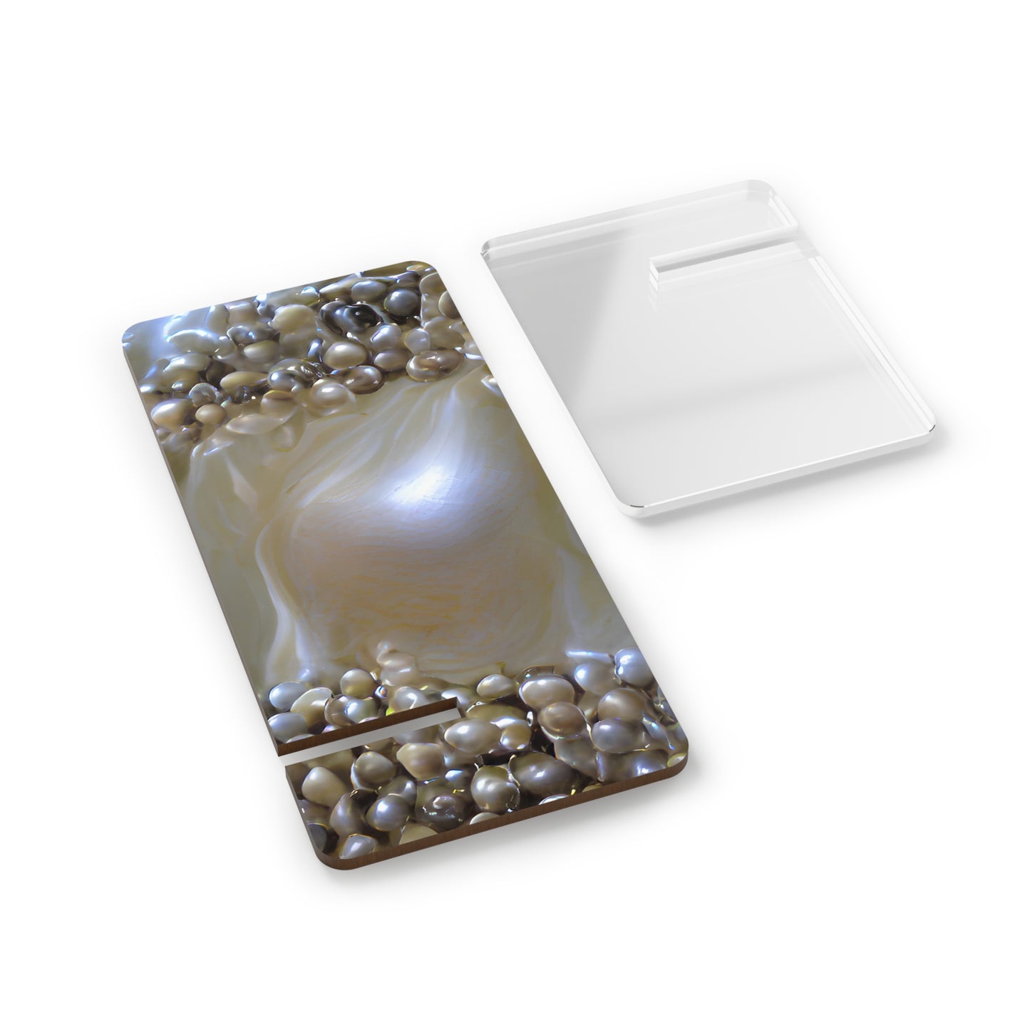 Mobile Display Stand for Smartphones, Natural Pearls Dream