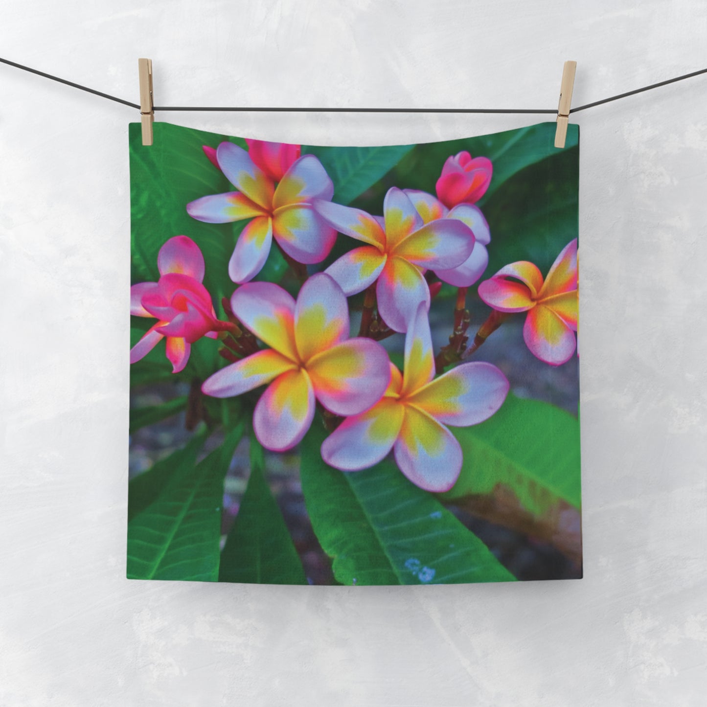 Face Towel - Hawaiian Flowers