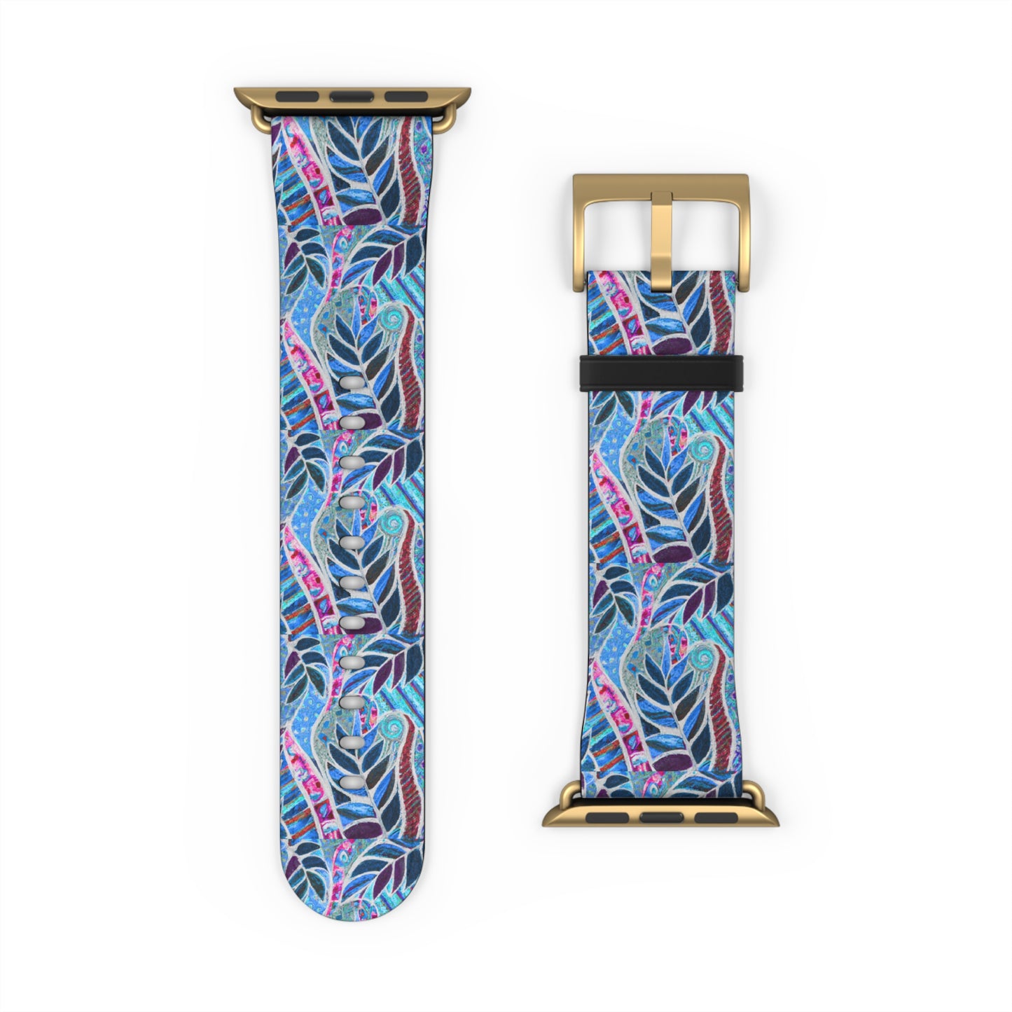 Apple Watch Band - Amazon Whimsy, Blue