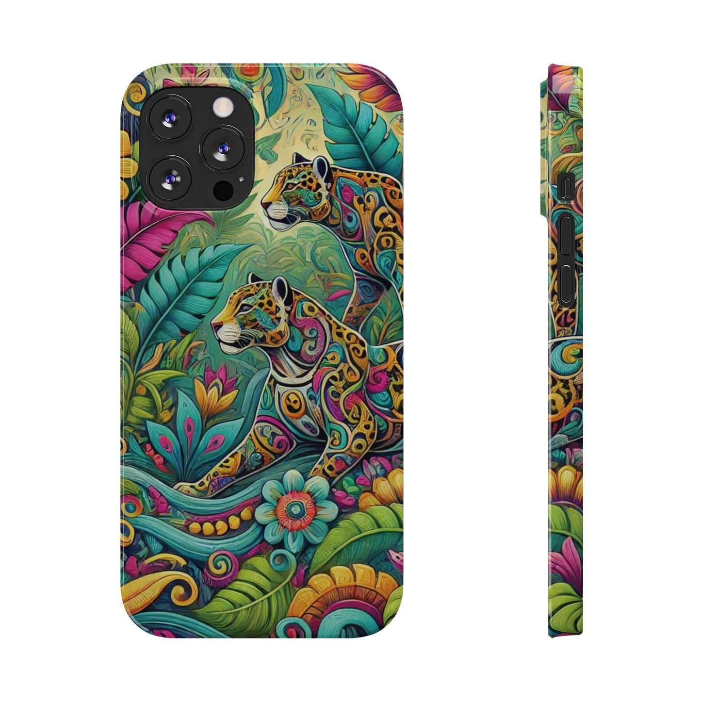 Slim Phone Cases - Jaguar Pop